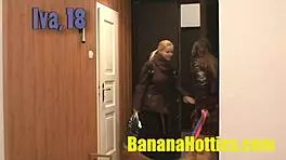 Slutty TEEN SUCKS, FUCKS, and GETS CUMMED on at FIRST CASTING