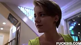 Guilty stepsiblings Dakota Burns get caught in reality hardcore action