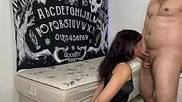 i gothic babe sucked my dick deliciously