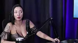 Paulo Avelar hides at the door listening to swingers in sheer red lingerie