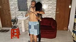 Jorshed and Shomana in Perfect Position to Savor That Cute Clit