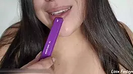 beautiful tits in homemade video while smoking