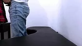 hot school babe sucks dick until cumshot