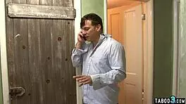 lucky man catches sierra sanders in underwear, 'want me to drill your asshole?'