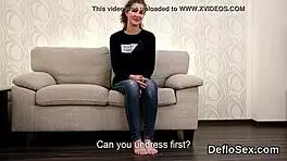 Intriguing nympho pleases slim slit until she is cumming