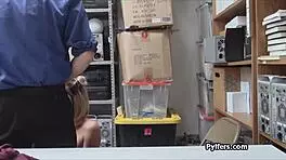 Tattooed Thief Spied On, Drilled in Mall Office