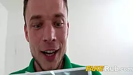 Taste of her teen pussy in dorm room