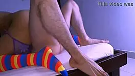 Wow, This Exchange Student Has Overflowing Passion In Intimacy!