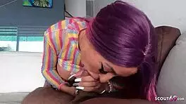 i fucked the german emo sexbomb cathy b's big tits on holiday with my monster cock