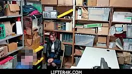 i'm christy love, asian milf, fucking security guard to save my virgin stepdaughter from shoplifting charges. lifter4k