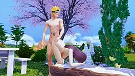 I can't believe Naruto set up Hinata for intense anal action!