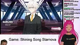 vtuber plays shining song starnova aki route 3