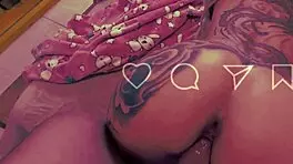 Stepsister deepthroats monster cock for facial.