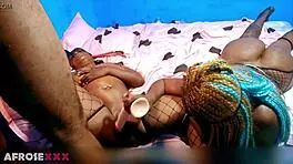 hey, wanna see this ebony teen 18+ lesbian get off with her sweet pussy??