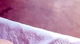 Latina MILF with big ass bent over for doggystyle pounding.