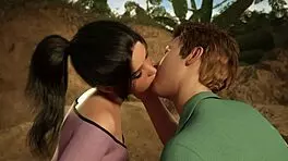 i took my teen girlfriend to the farmhouse for big cock fun. she squirted everywhere 😏