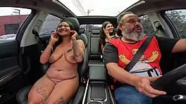 Bia Santana auditions with intense pilot blowjob