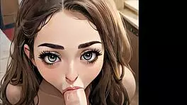 Ever tried an ASMR blowjob with hentai anime teen 18+ in a sexy 3D loop?