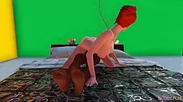 Explore top sexual positions on bed in 3D