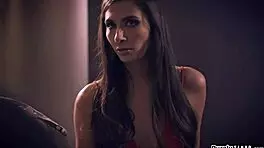 Big Tit Brunette Young 18+ Discovers Old Creepers Secret with Deepthroat Blowjob