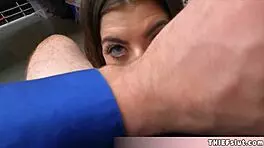 Bored Rich Gal Tried To Shoplift But She Failed And Now She Will Learn That She Must Pay