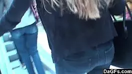 Blonde Teen Pleasures Herself With Anal Fingering At Salon