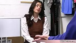 Bored Rich Gal Tried To Shoplift But She Failed And Now She Will Learn That She Must Pay