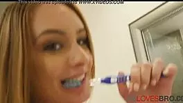 step brother is always thinking about slutty sis getting fucked hard