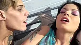 Horny Brunettes Chris Diamond, Jane Wilde, CJ Miles, Alexis Tae Take Monster Cock Hard