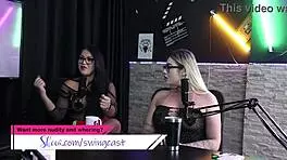 Gabe spec starts bdsm fetishes with sheer red lingerie clients