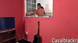 oh man, i caught my wife in kitchen n shoved my dick in her hard