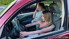 Petite teen gets her ass pounded hard by monster cock in hd, facial cumshot follows