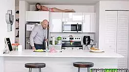 Kara gets picked up and fucked hard in the cinema!