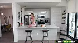 Kara gets picked up and fucked hard in the cinema!