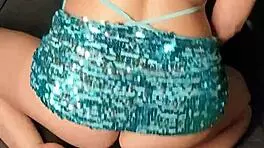 sexy cutie fondles herself masturbates tight pussy and cums in homemade orgasm