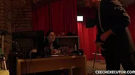 Hey, check out this chubby chick giving a blowjob 😍