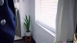 beautiful latina teen gianna dior strips naked outdoors, showing big tits and ass