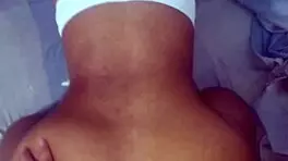 i watch this colombian teen with a huge ass getting anal in doggy style, her moans filling the room as i imagine joining in