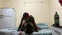 After the ball, I fucked the young girl until dawn and filled her hair with cum