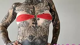 Sheer micro bikini try on with big natural tits