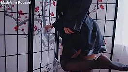 nylon stockings with ballgags toys handcuffs seduction teasing