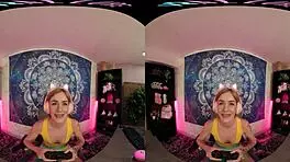 Vrallure Presents A Soothing Morning Routine With Petite Blonde In Reality Voyeur Setting