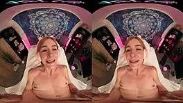 Vrallure Presents A Soothing Morning Routine With Petite Blonde In Reality Voyeur Setting