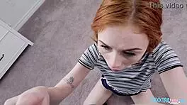 Redhead Teen 18+ Scarlet Skies Banged Hard in Wet Pussy by Ryan McLane