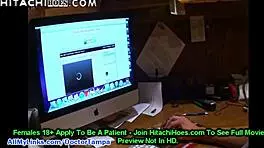 busty latina jasmine mendez masturbates to her porn with hitachi wand