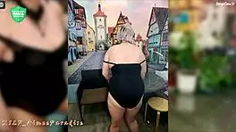 hey, check this beautiful russian housewife fingering herself on the matrimonial bed