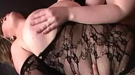 young bbw devours milf cunt, drags redhead to orgy for facial! 😜