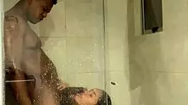 sloppy blowjob in the bathroom -amateur couple- nysdel