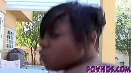 Black Teen Amateur Feels Intense Pov Fucking And Blowjob