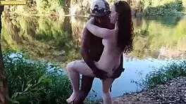 friend's unprotected woods fuck and facial, secret married men encounters in virgin forest